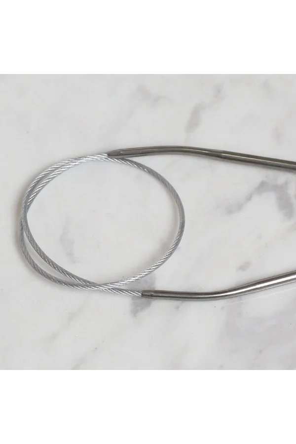 LOREN CRAFTS 3 MM  ÇELİK MİSİNALI ŞİŞ 40 CM