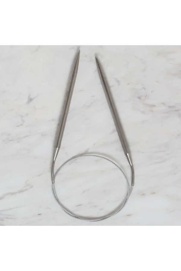 Loren Crafts 7 mm Çelik Misinalı Şiş 60 cm