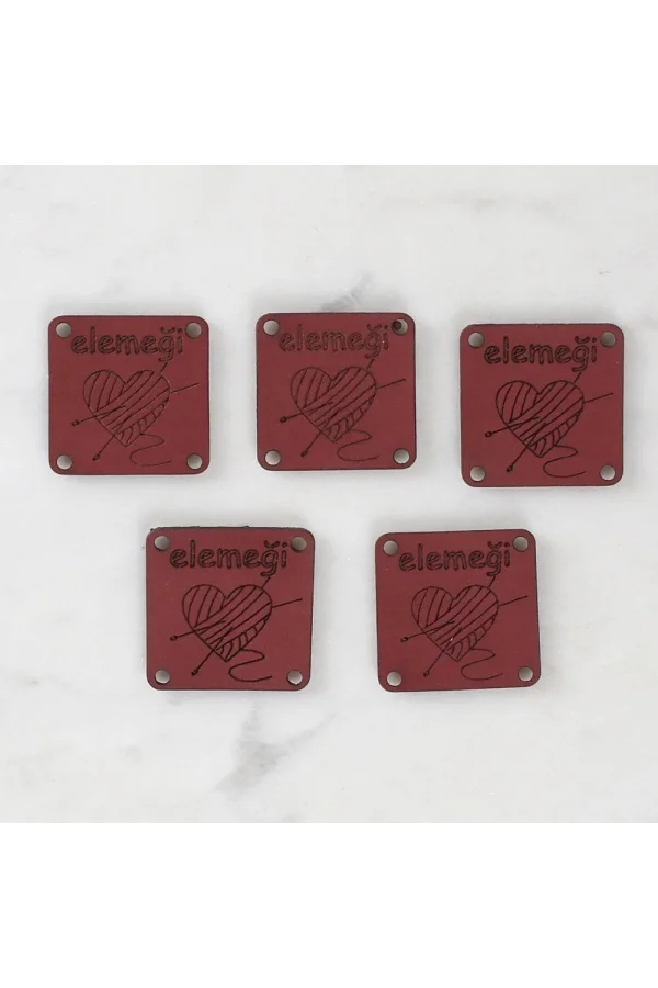 Loren Crafts Elemeği Deri Arma 5 Adet - 1570