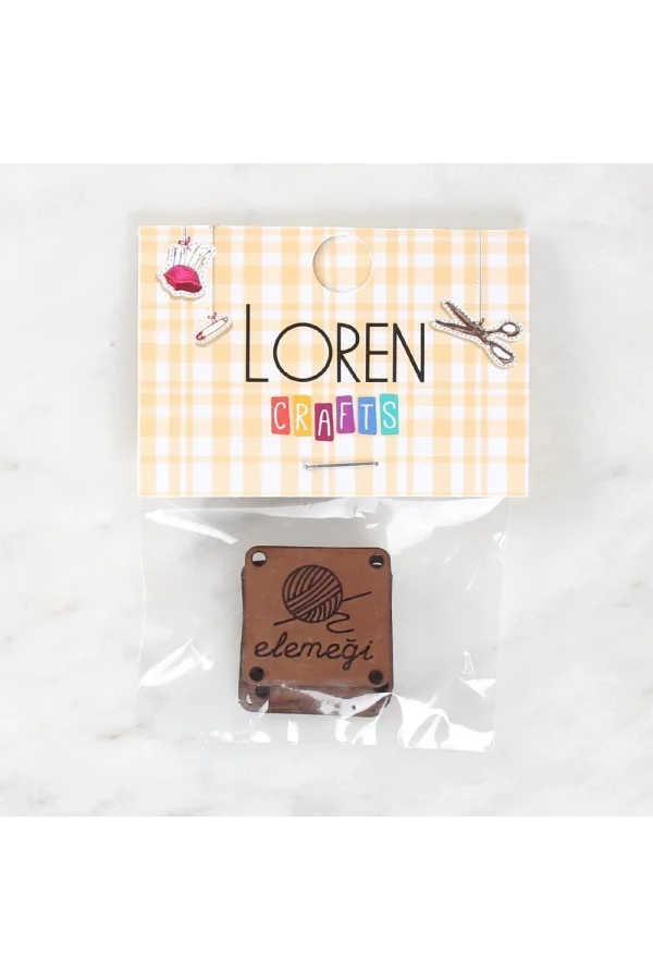 Loren Crafts Elemeği Deri Arma 5 Adet - 1589