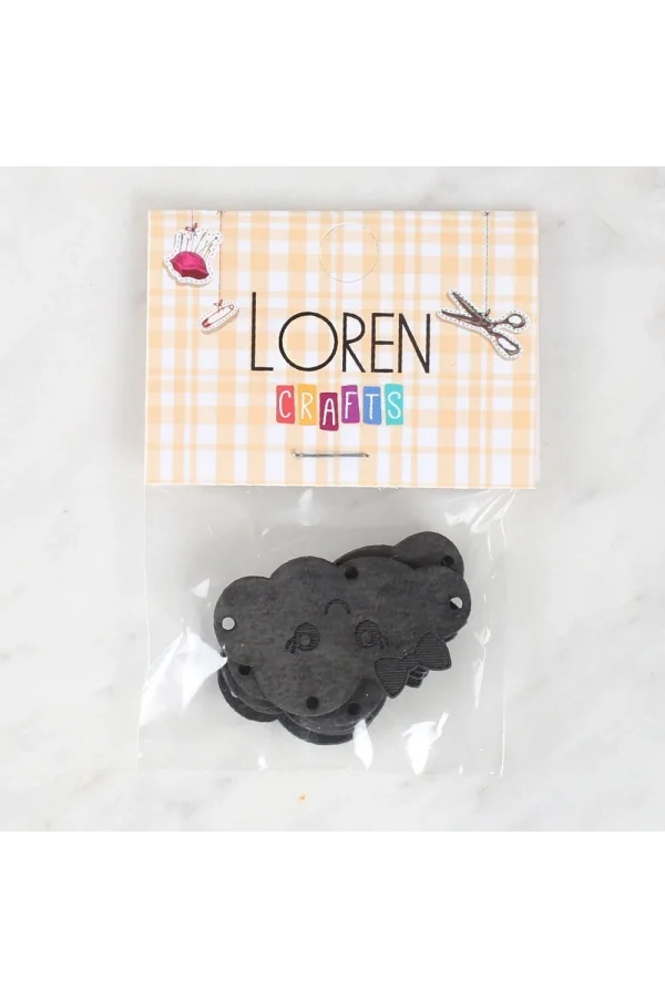 Loren Crafts Figürlü Deri Arma 5 Adet - 1573