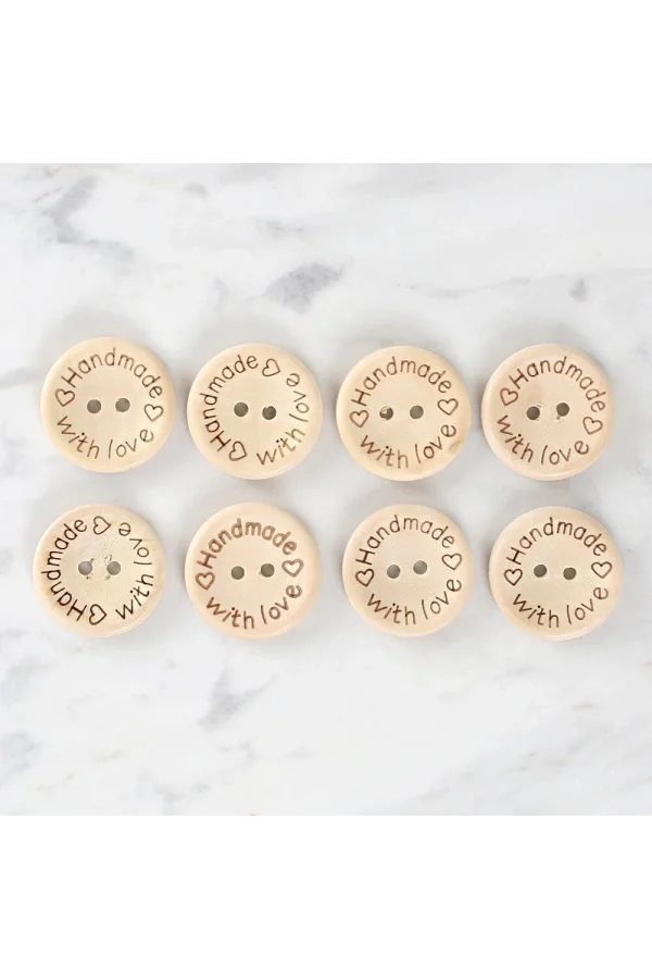 Loren Crafts Handmade 8li Düğme - 1616