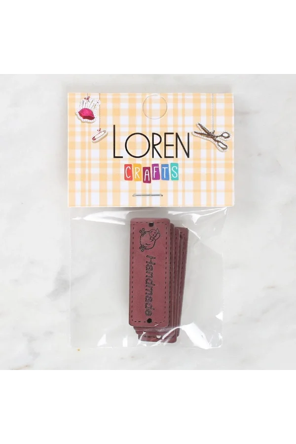 Loren Crafts Handmade Deri Arma 5 Adet - 1556