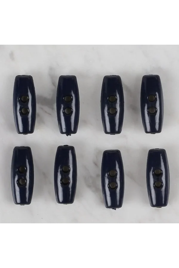 Loren Crafts lacivert 8 li çoban düğmesi - 55