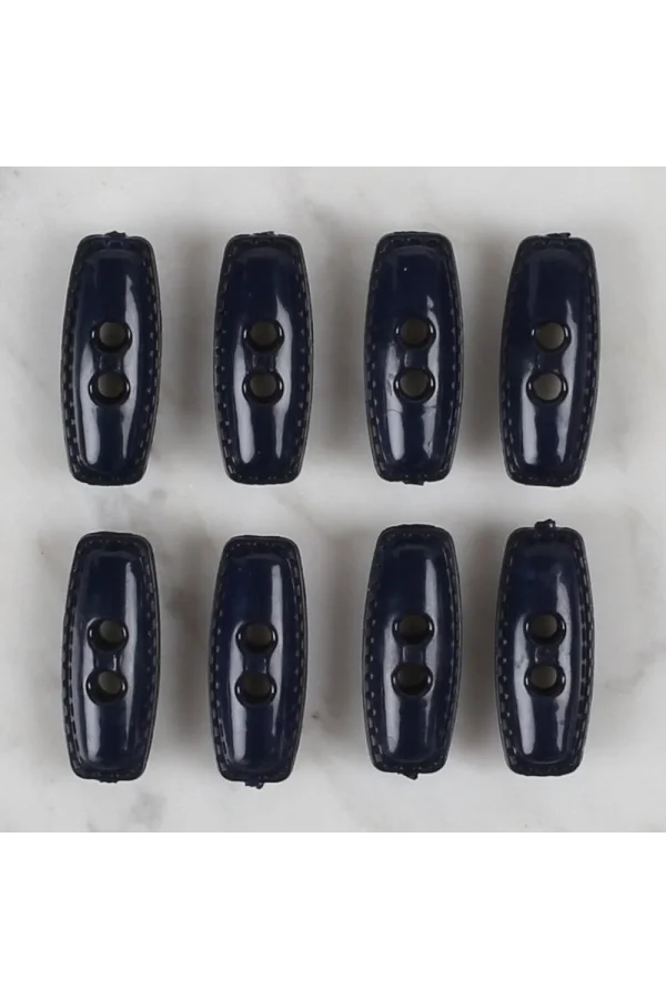 Loren Crafts lacivert 8 li çoban düğmesi - 95