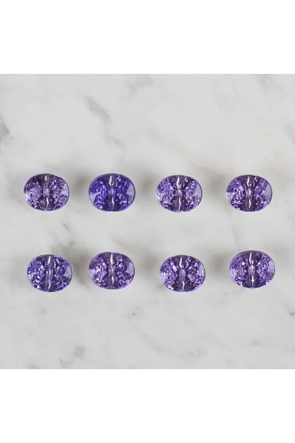 Loren Crafts lila 8 li düğme - 235