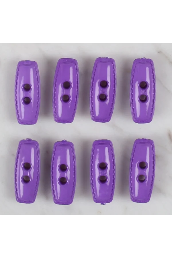 Loren Crafts mor 8 li çoban düğmesi - 90