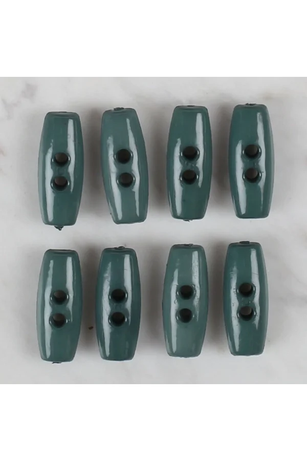 Loren Crafts yeşil 8 li çoban düğmesi - 65