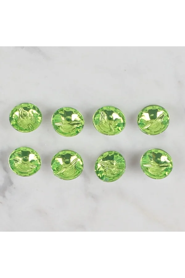 Loren Crafts yeşil 8 li düğme - 211