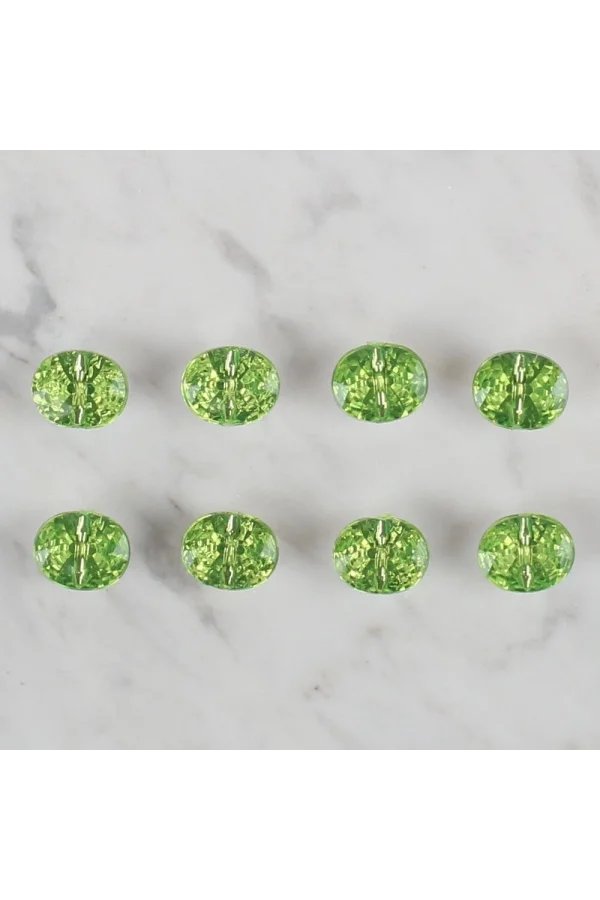 Loren Crafts yeşil 8 li düğme - 247