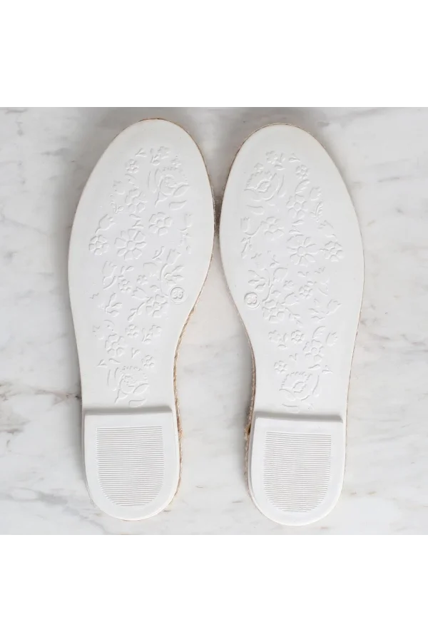 Loren Dar Hasır Espadril / Ayakkabı Tabanı 36 Numa