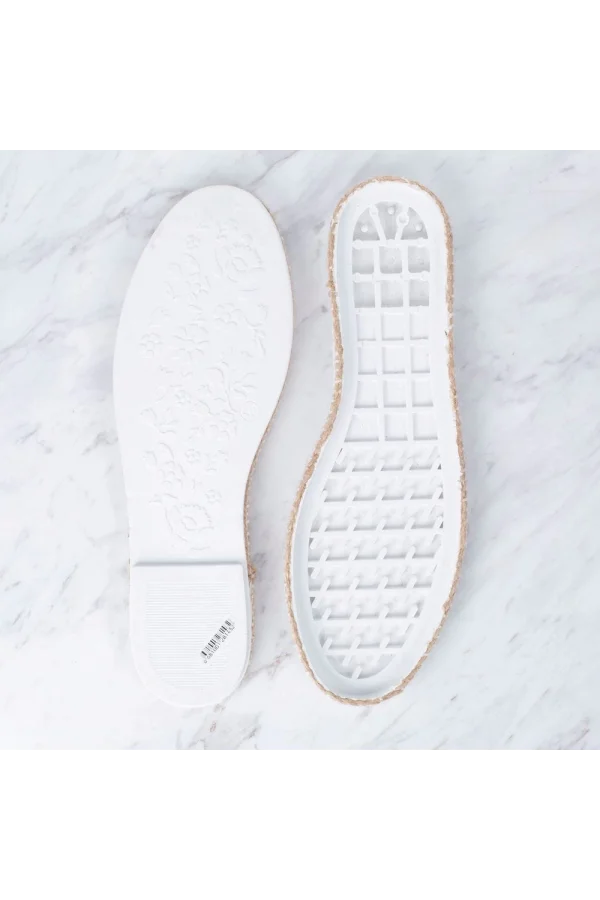 Loren Dar Hasır Espadril / Ayakkabı Tabanı 40 Numa