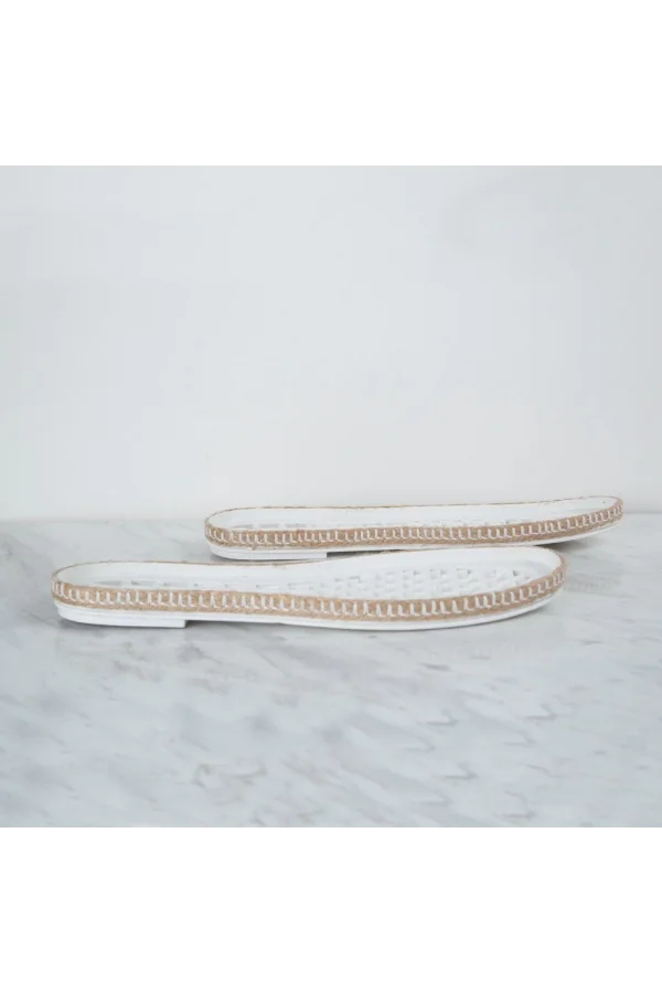 Loren Dar Hasır Espadril / Ayakkabı Tabanı 40 Numa