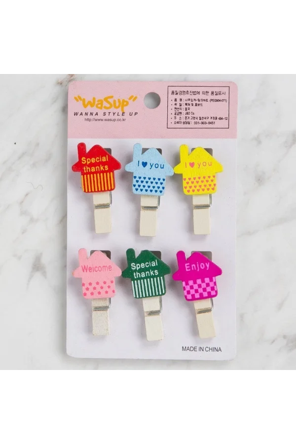 Loren Dekoratif Ev desenli mandal 6 lı