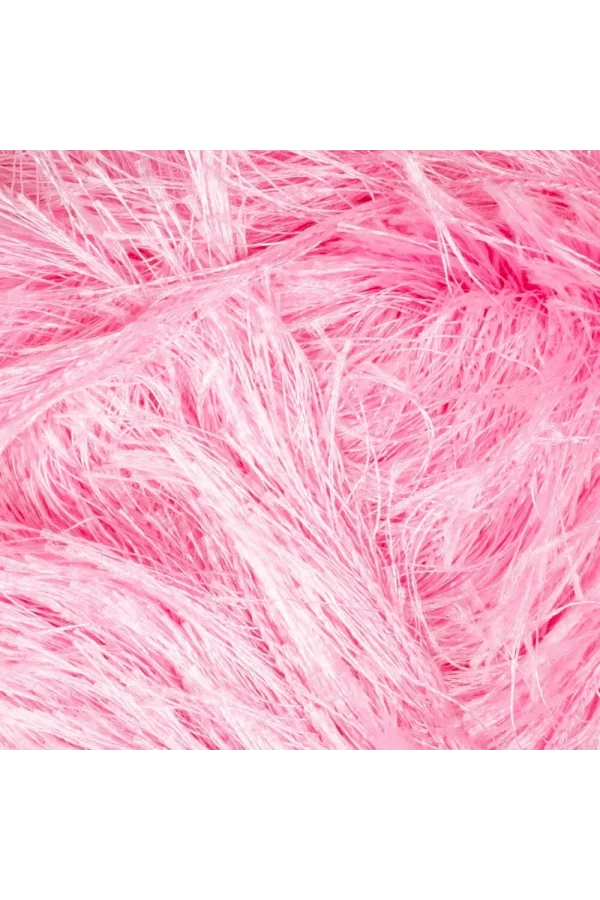 Loren Furry Pembe El Örgü İpi - RF014 - 34049