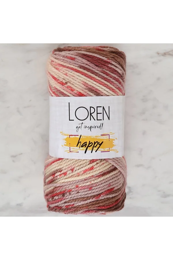 Loren Happy Ebruli El Örgü İpi - RH002 - 34287