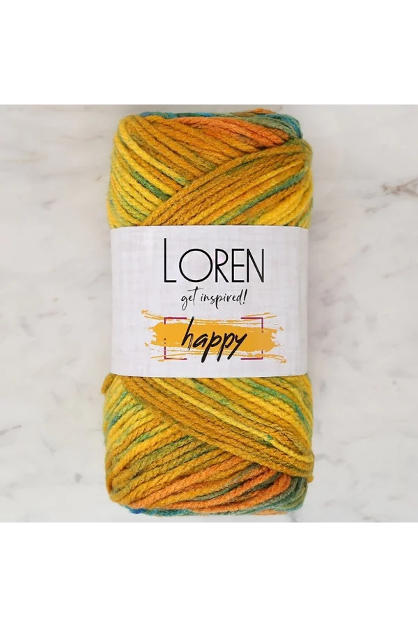 Loren Happy Ebruli El Örgü İpi - RH005 - 34290