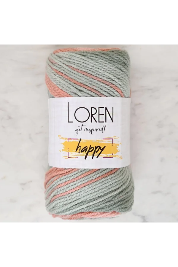 Loren Happy Ebruli El Örgü İpi - RH013 - 34298