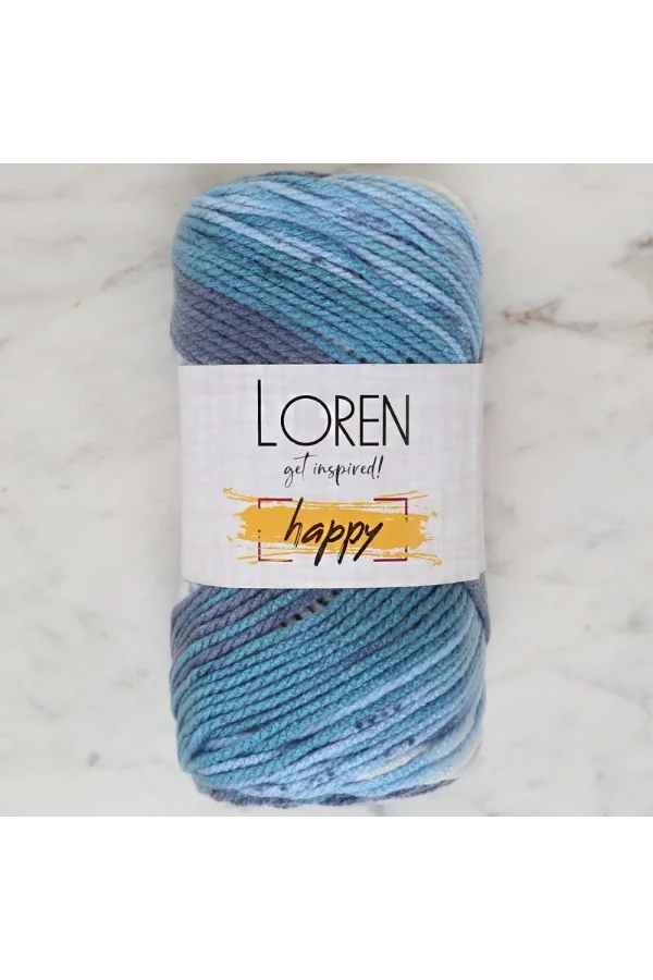 Loren Happy Ebruli El Örgü İpi - RH015 - 34300