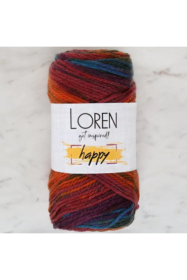 Loren Happy Ebruli El Örgü İpi - RH017 - 34302