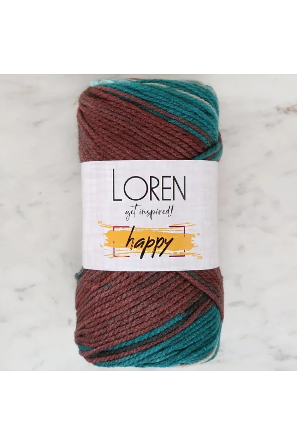 Loren Happy Ebruli El Örgü İpi - RH018 - 34303