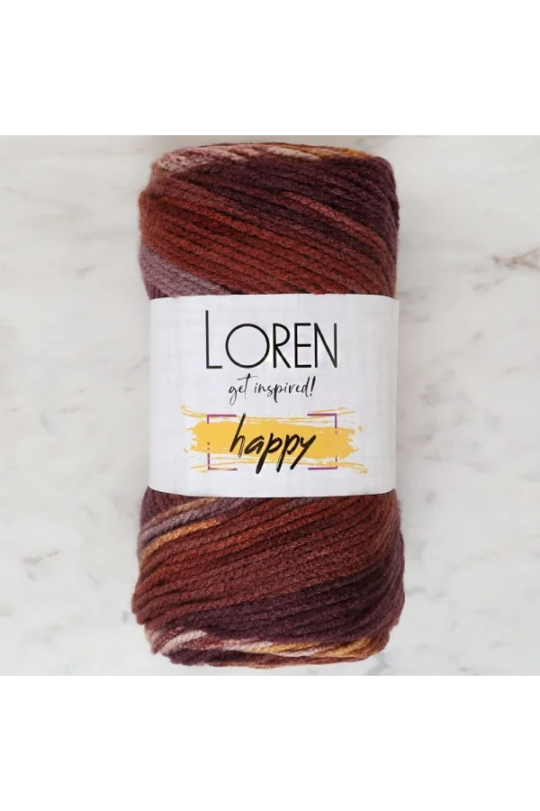 Loren Happy Ebruli El Örgü İpi - RH020 - 34305