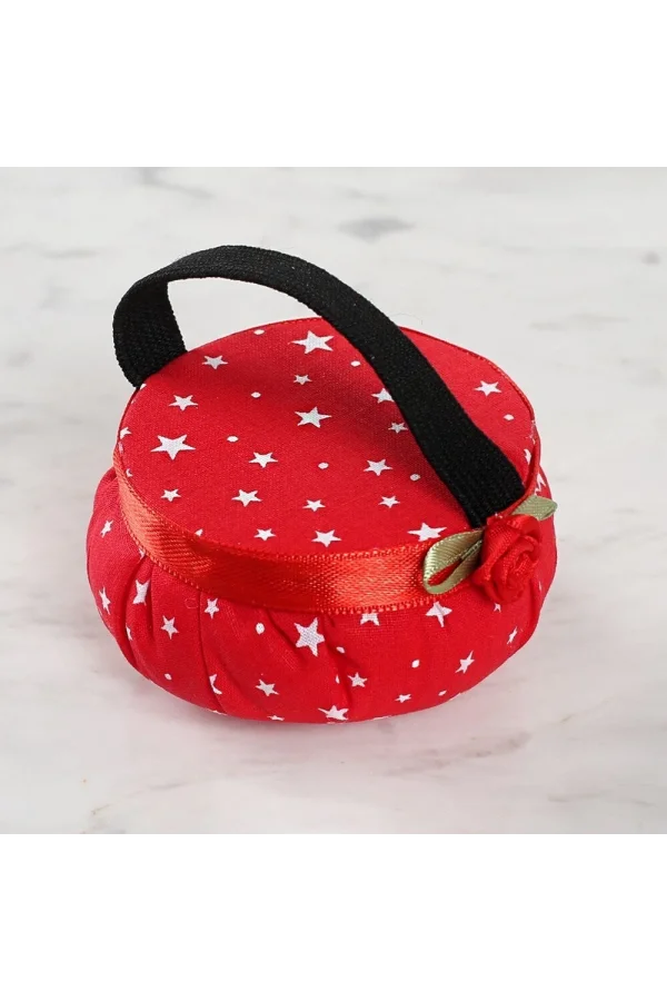 Loren Kola Takılabilir İğnedenlik kırmızı yıldızlı