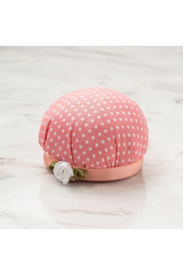 Loren Kola Takılabilir pembe beyaz iğnedanlık