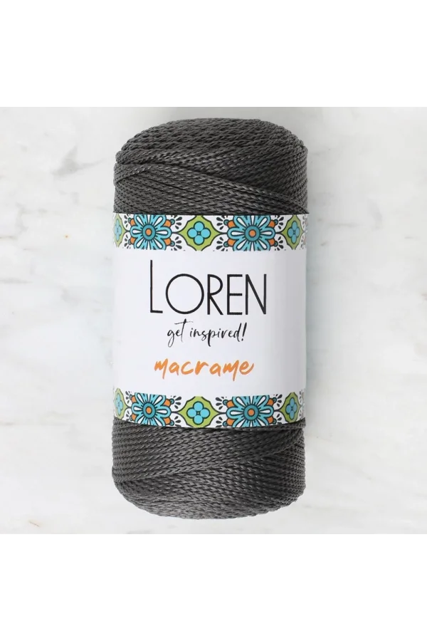Loren Macrame Füme El Örgü İpi - RM 067 - 34341