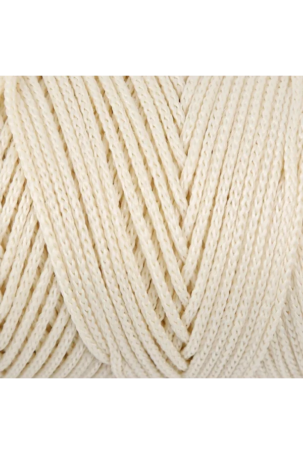 Loren Macrame Krem El Örgü İpi - RM 016