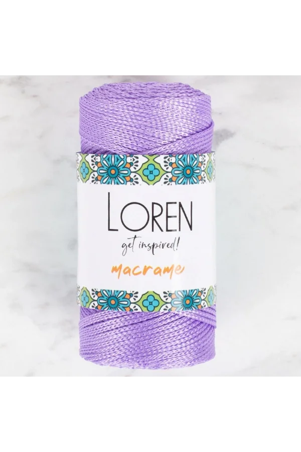 Loren Macrame Lila El Örgü İpi - RM 0130 - 34336