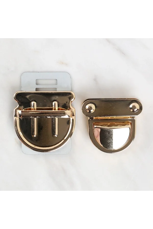 Loren Metal Çanta Kilidi Sarı