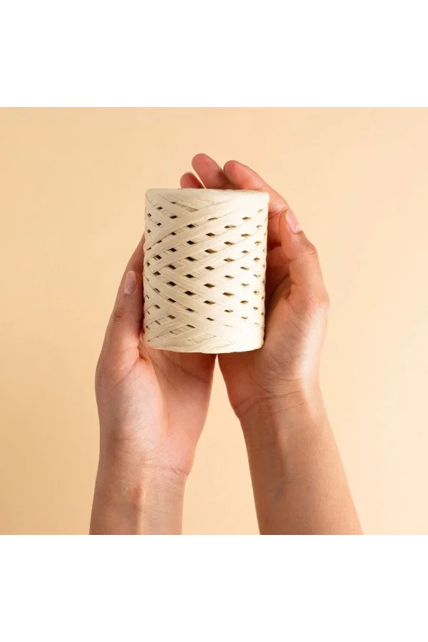 Loren Natural Raffia 90 gr Açık Mavi Kağıt İp - 27