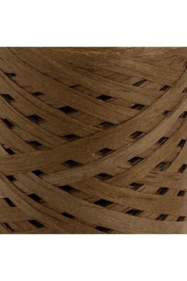 Loren Natural Raffia 90 gr Haki Yeşil Kağıt İp - 8