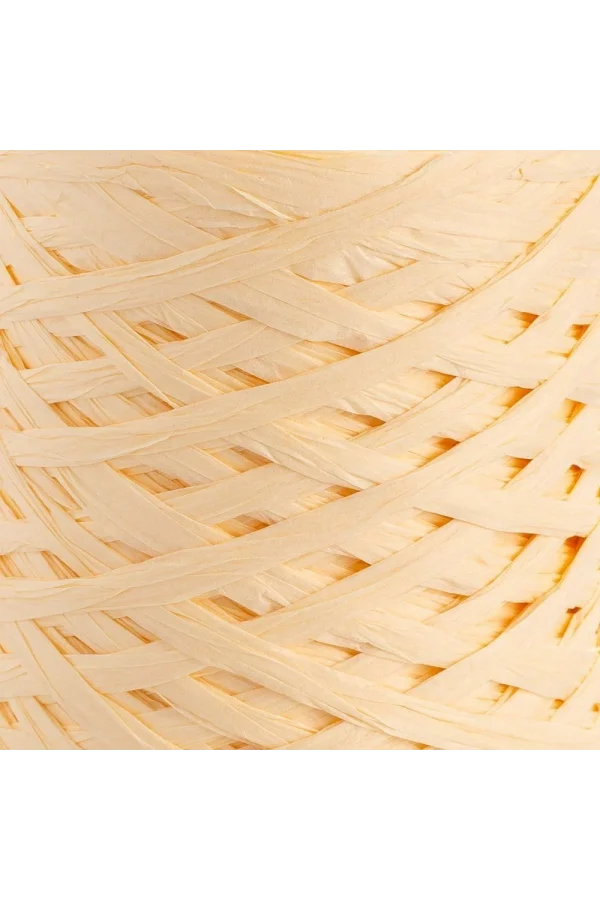 Loren Natural Raffia 90 gr Sarı Kağıt İp - 4