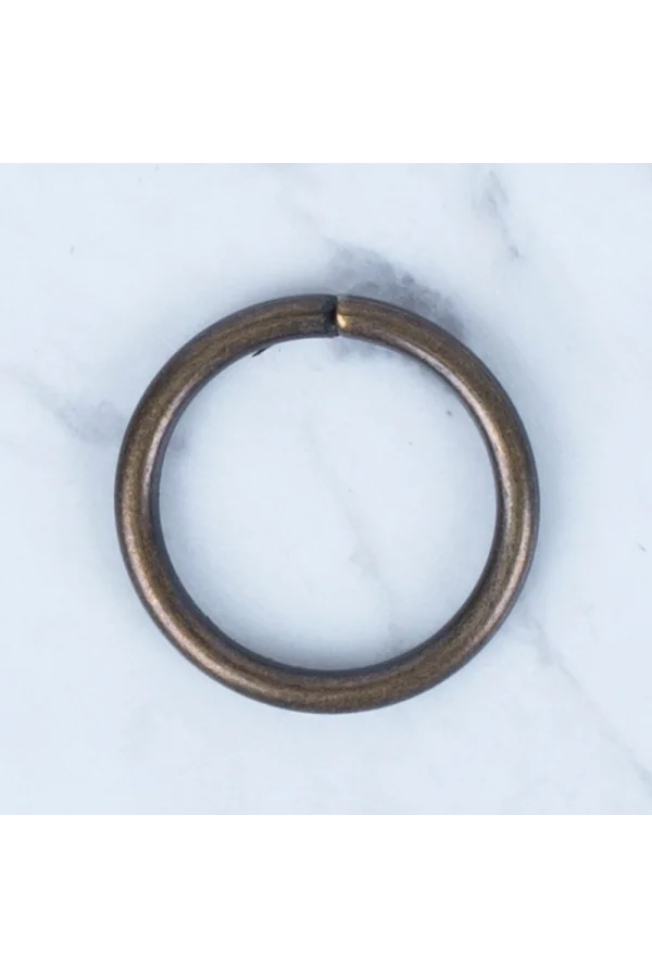 Loren Oksitli Altın Yuvarlak Halka 2 li Paket