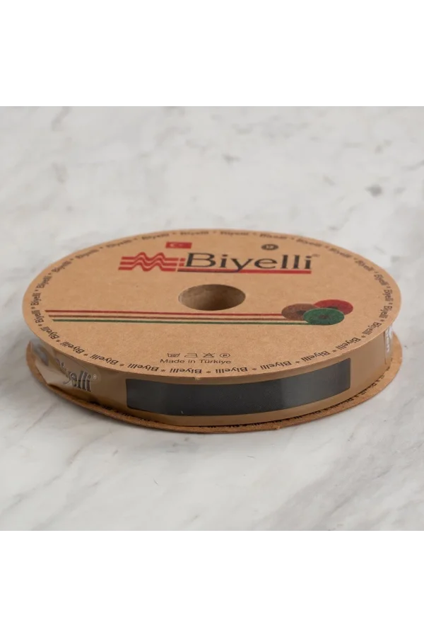 Loren Pamuk Siyah Katlı Biye - 12