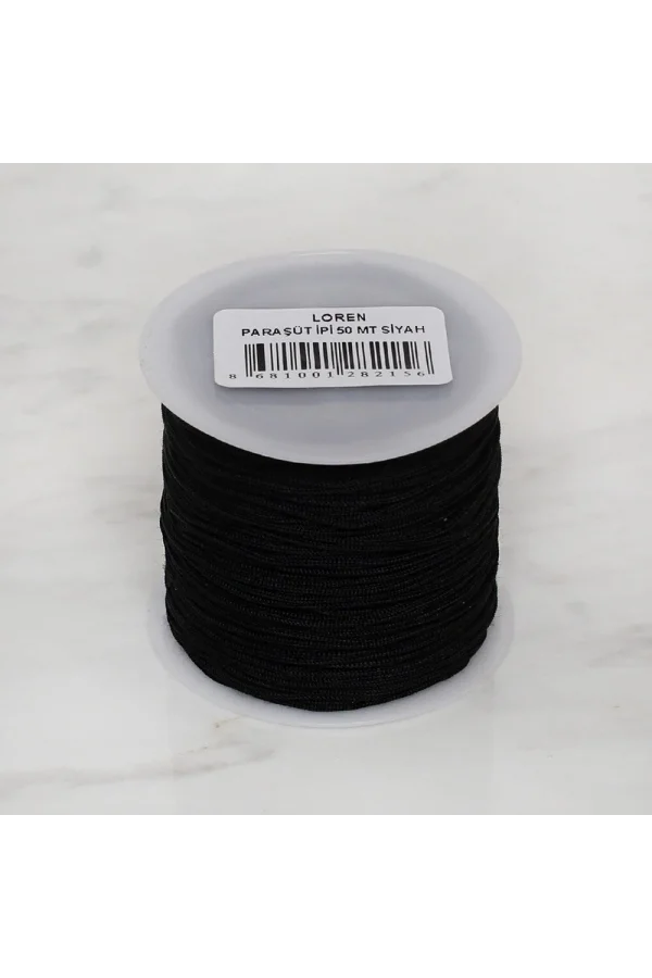 Loren Paraşüt İpi 100 mt Siyah