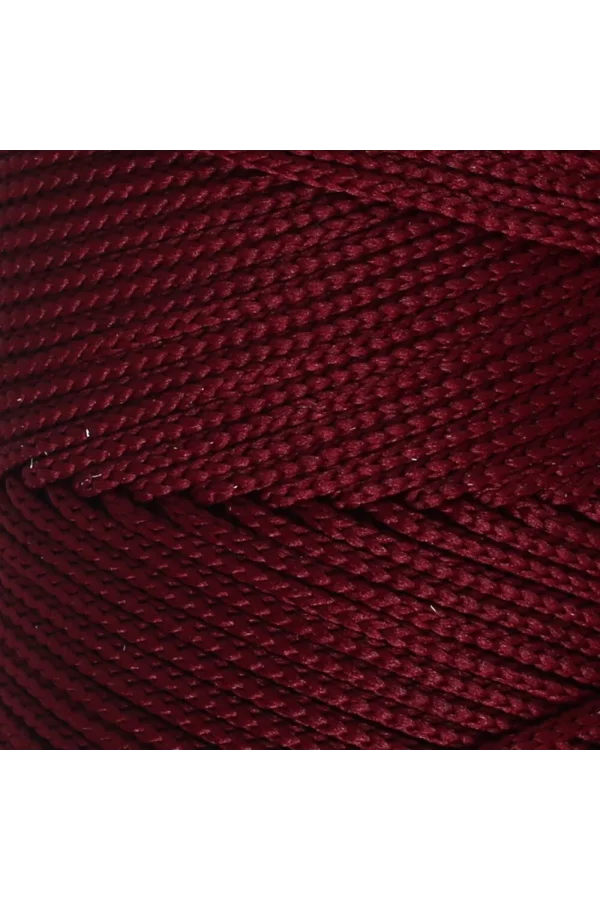 Loren Polyester Soft Macrame Bordo El Örgü İpi - LM039 - 34444