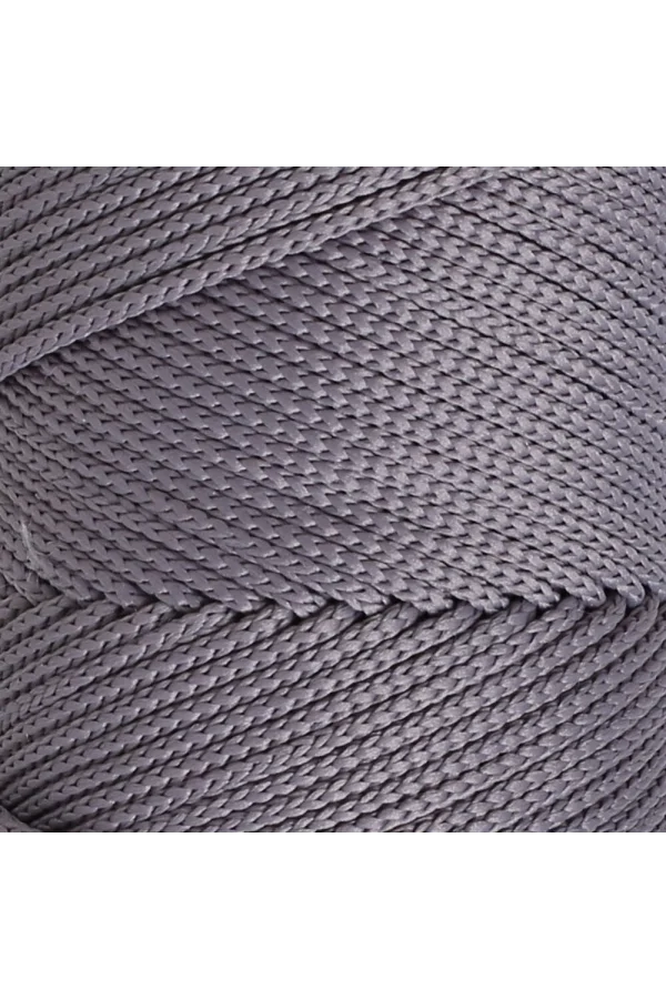 Loren Polyester Soft Macrame Gri El Örgü İpi - LM050 - 34448