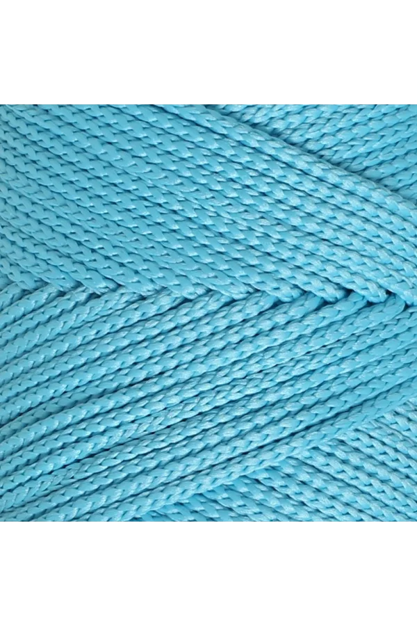 Loren Polyester Soft Macrame Turkuaz El Örgü İpi - LM045 - 34447