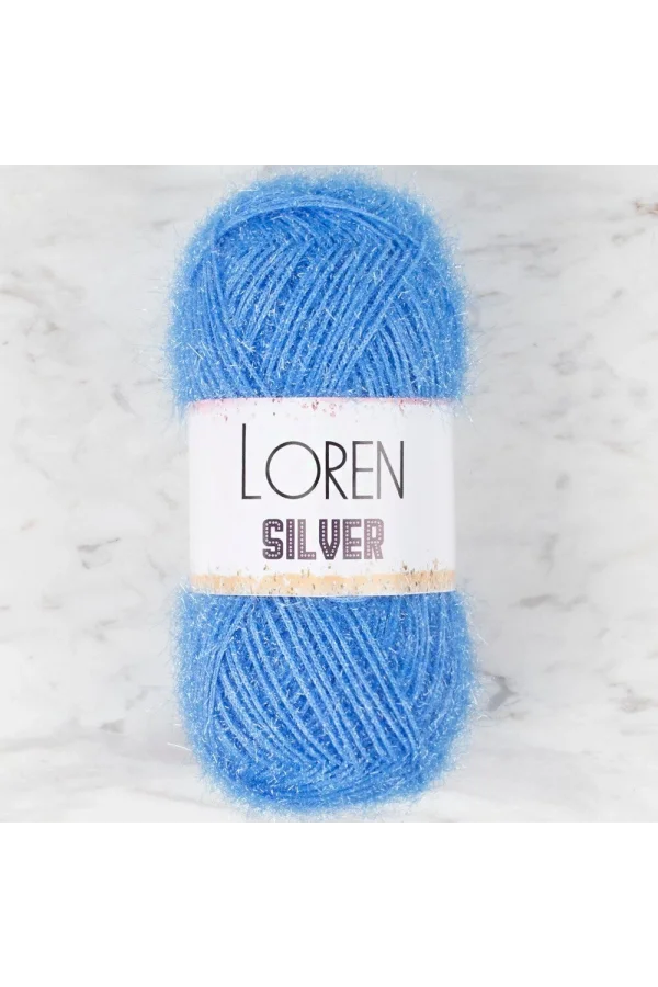 Loren Silver Açık Mavi El Örgü İpi - RS0007 - 34091