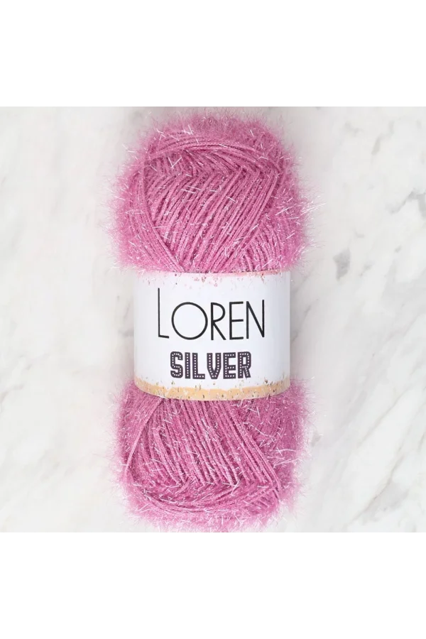 Loren Silver Gül Kurusu El Örgü İpi - RS0012 - 34081