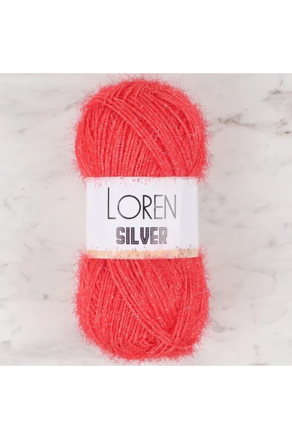 Loren Silver Nar Çiçeği El Örgü İpi - RS0017 - 34085