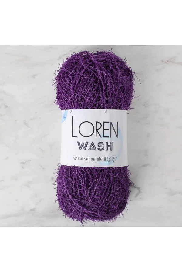 Loren Wash Mor El Örgü İpi - R093 - 34029