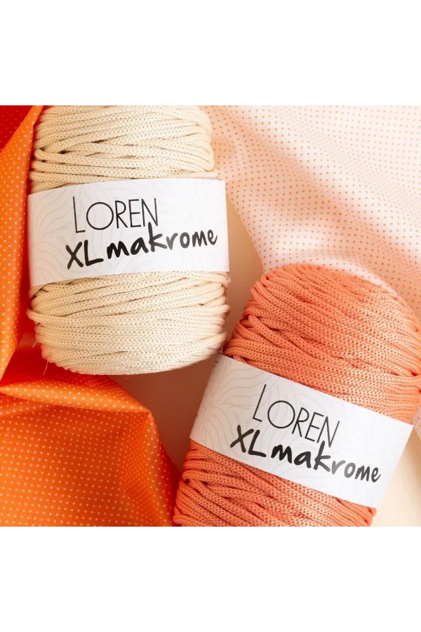 Loren XL Makrome Pembe El Örgü İpi - R047 - 33712
