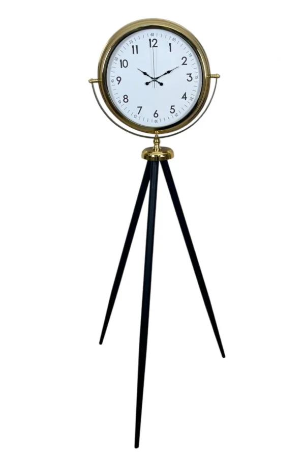 Luxury Gold Tripod Ayaklı Saat
