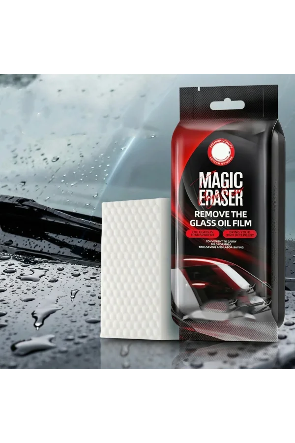 Magic Eraser Araç Cam Yağ Filmi Temizleme Süngeri