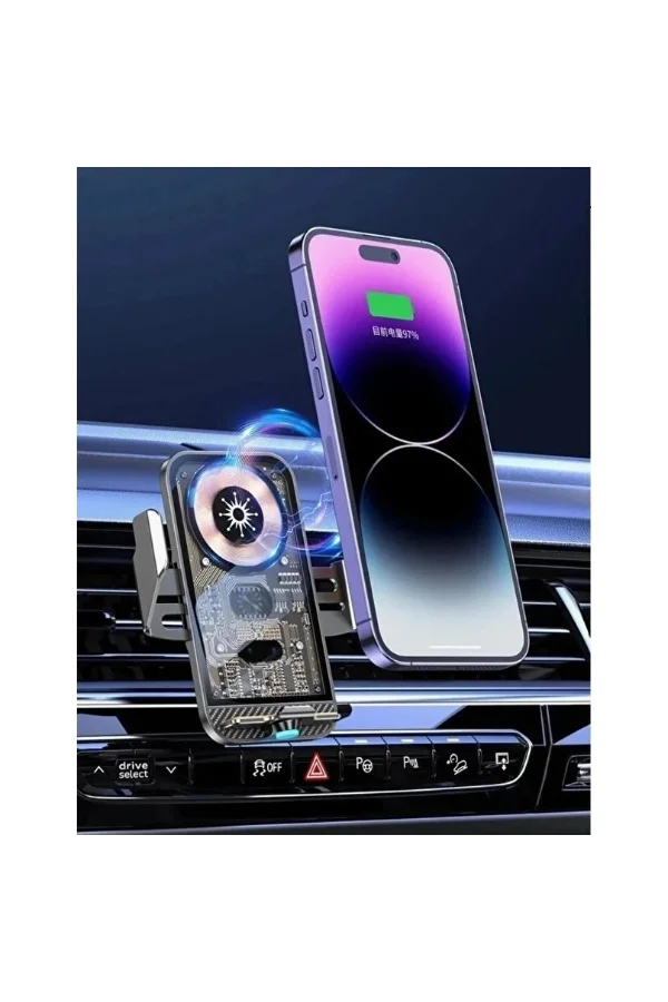 Magsafe Şarj Özellikli Araç Telefon Tutucu