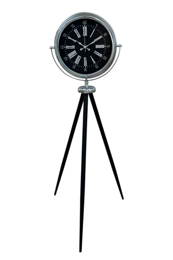 Majestic Krom Tripod Ayaklı Saat